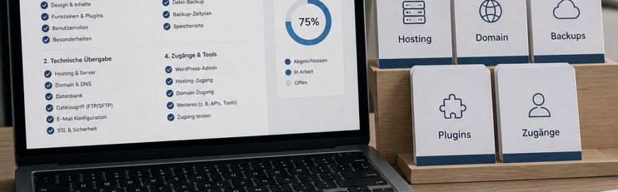 Strukturierte Checkliste für den sicheren Wechsel einer WordPress-Agentur