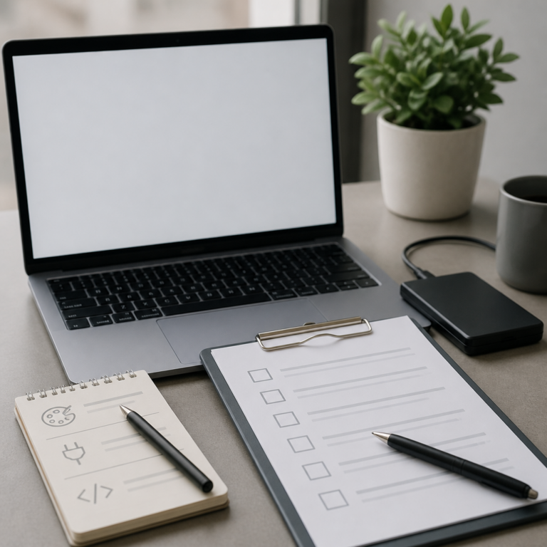 Checkliste fu00fcr die Vorbereitung eines sicheren WordPress-Updates mit Backup