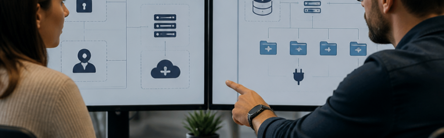Strukturierte Übergabe einer WordPress Website mit Übersicht zu Hosting, Backups und technischen Zugängen
