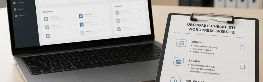 Checkliste für die sichere Übergabe einer WordPress-Kundenwebsite