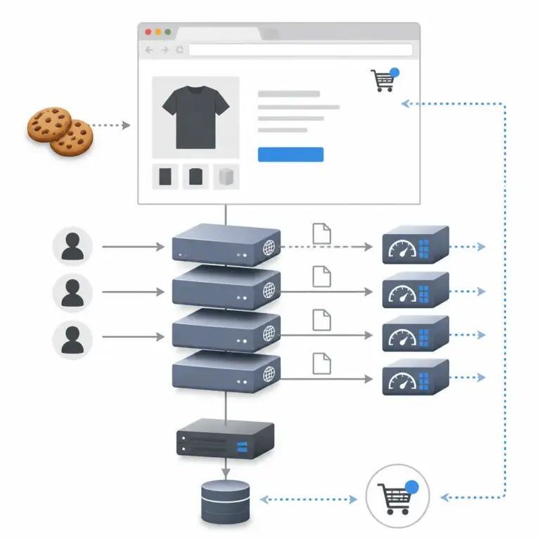 Zusammenspiel von Cookies, Sitzungen und Caching im WooCommerce-Warenkorb