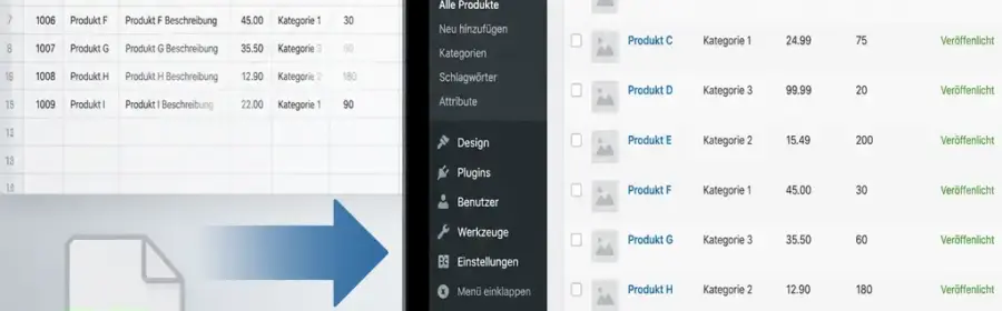 Automatisierter CSV-Import von strukturierten Daten in WordPress
